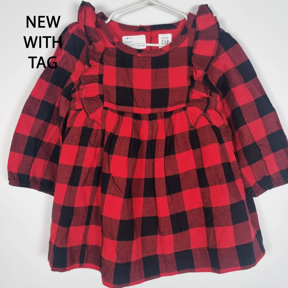 12-18M
Gap Tartan Dress