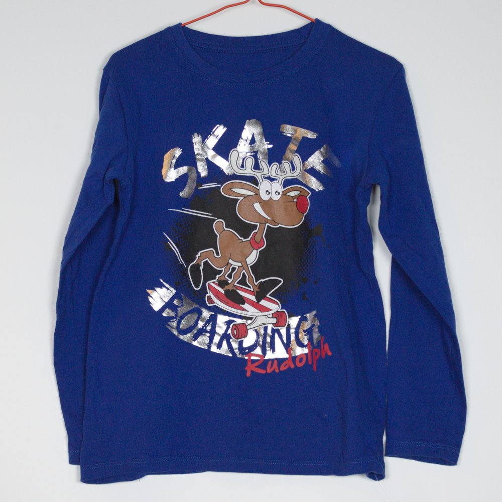 8-9Y
Skater Rudolph Top