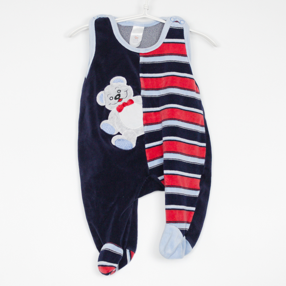 0-0M
Teddy Dungarees
