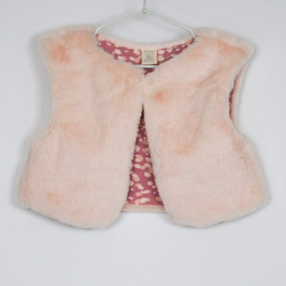 18M
Pink Fur Gilet