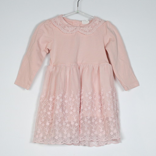 4-6M
Embroidered Flowers Dress