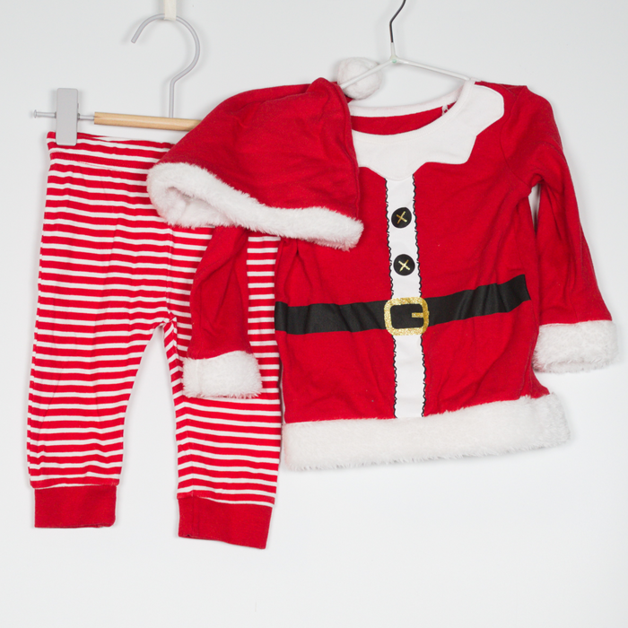 6-9M
Santa Suit Pjs