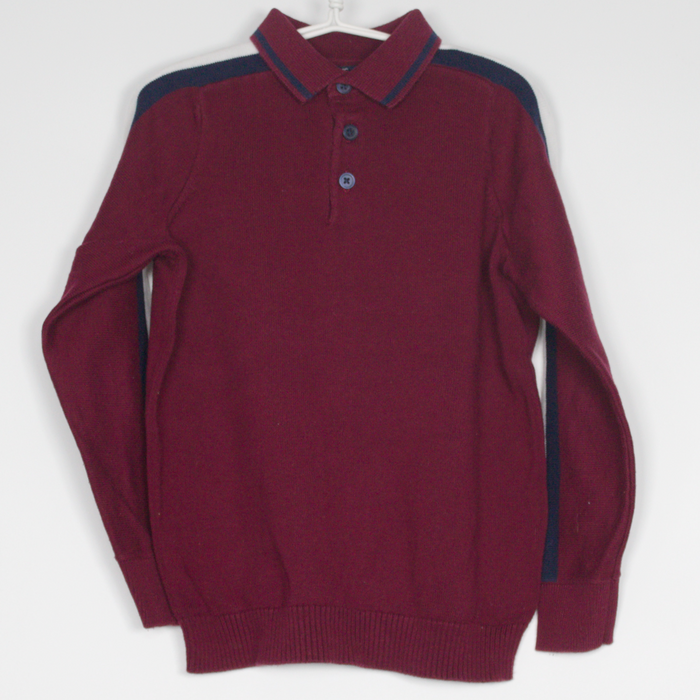 6Y
Knit Polo Long Sleeve