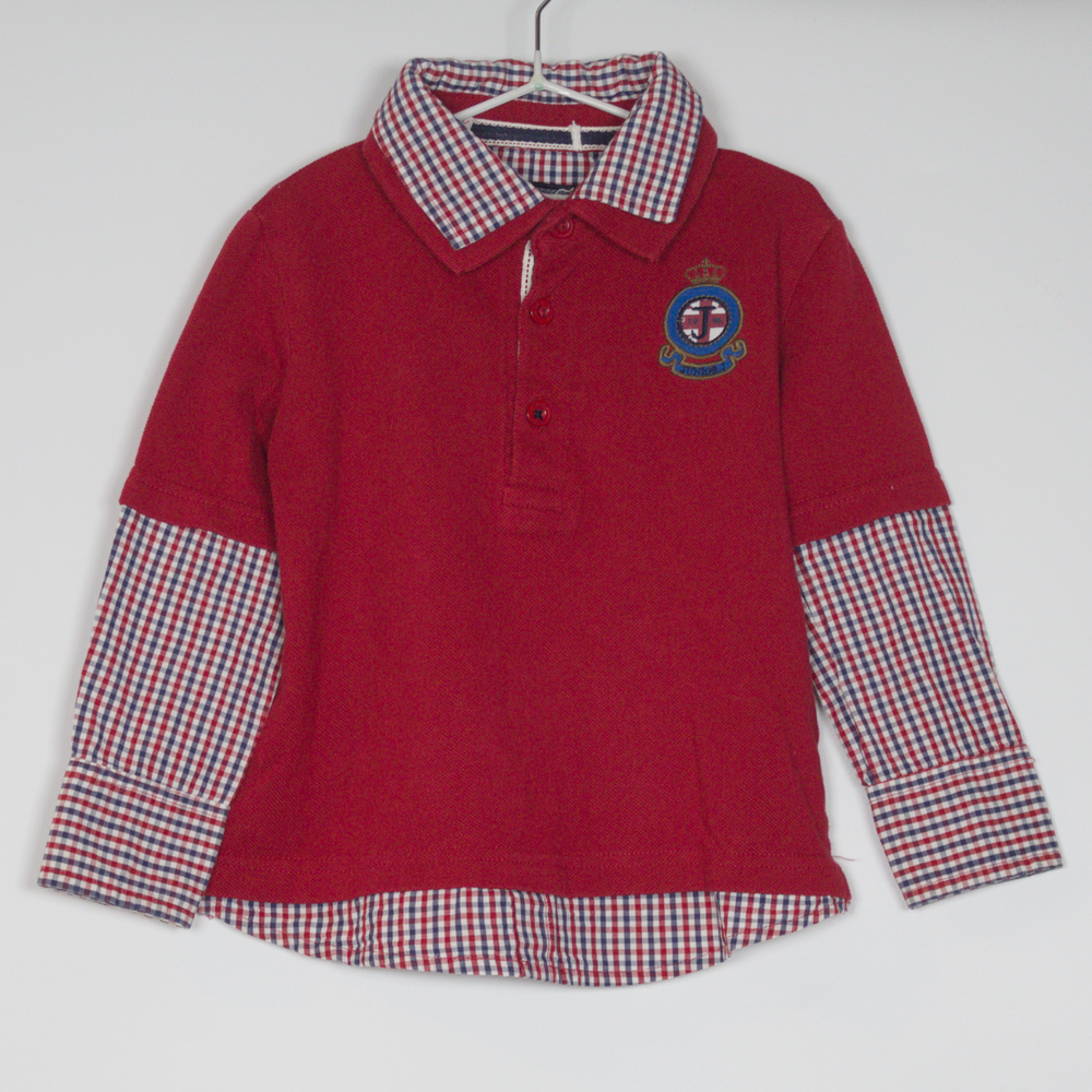 18-24M
Double Collar Top