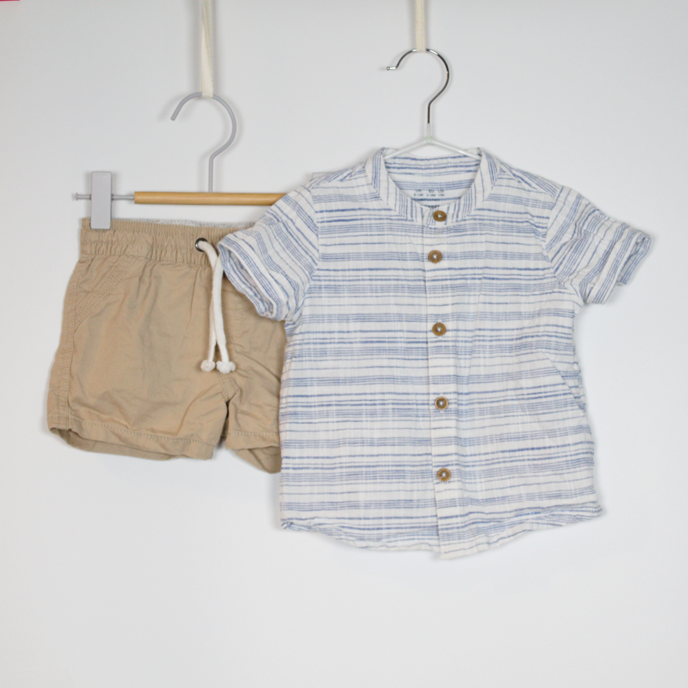 9-12M
Shirt & Shorts