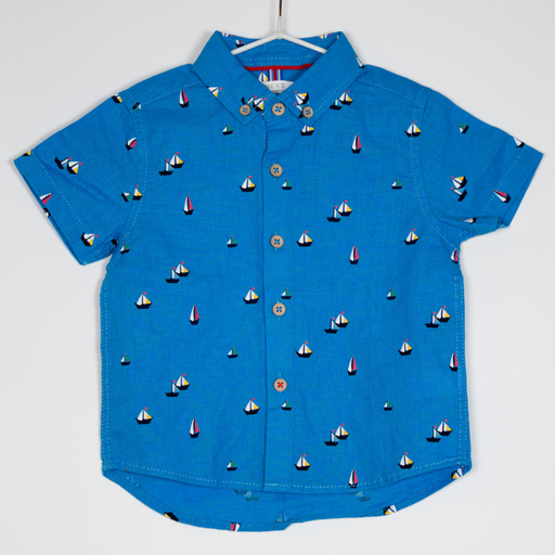 9-12M
Sailboats Shirt