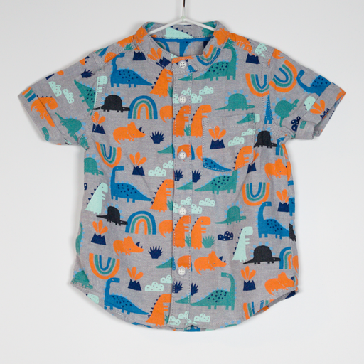 9-12M
Dino Linen Blend Shirt