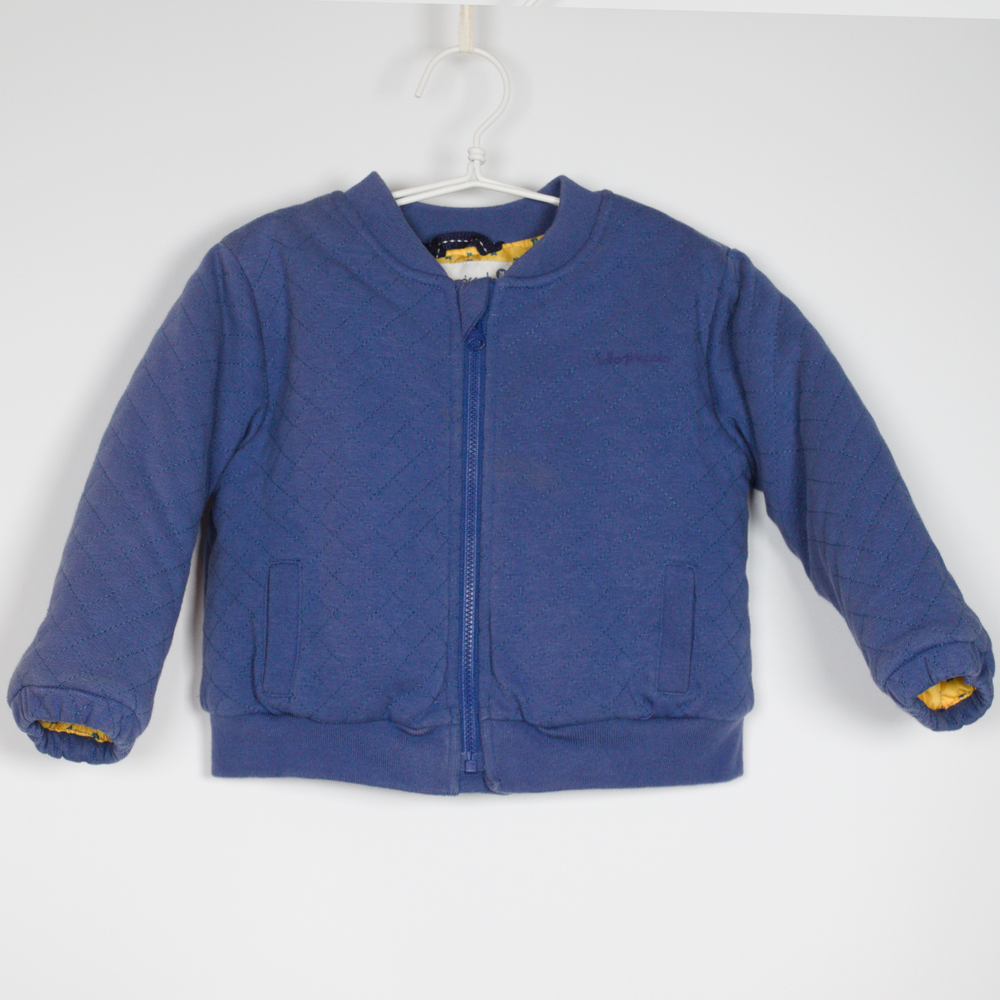 24M
Blue Quilted Look Jacket