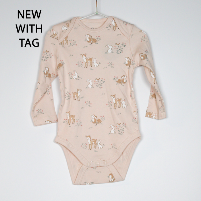 6-9M
Fawn and Rabbit Bodysuit