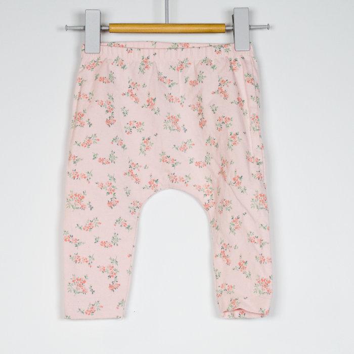 3-6M
Pink Flowers Leggings
