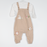 3-6M
Corduroy Dungaree Set