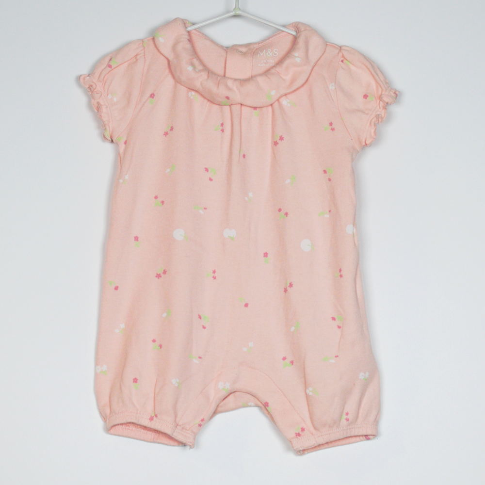3-6M
Scallop Collar Romper