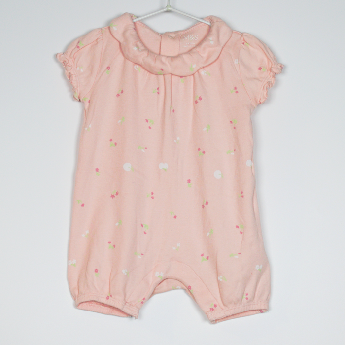 3-6M
Scallop Collar Romper