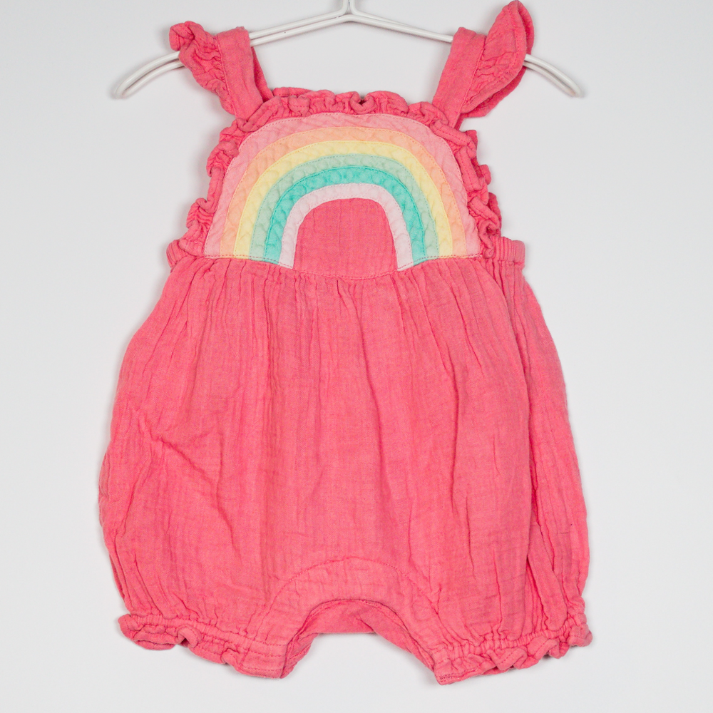 3-6M
Pastel Rainbow Romper