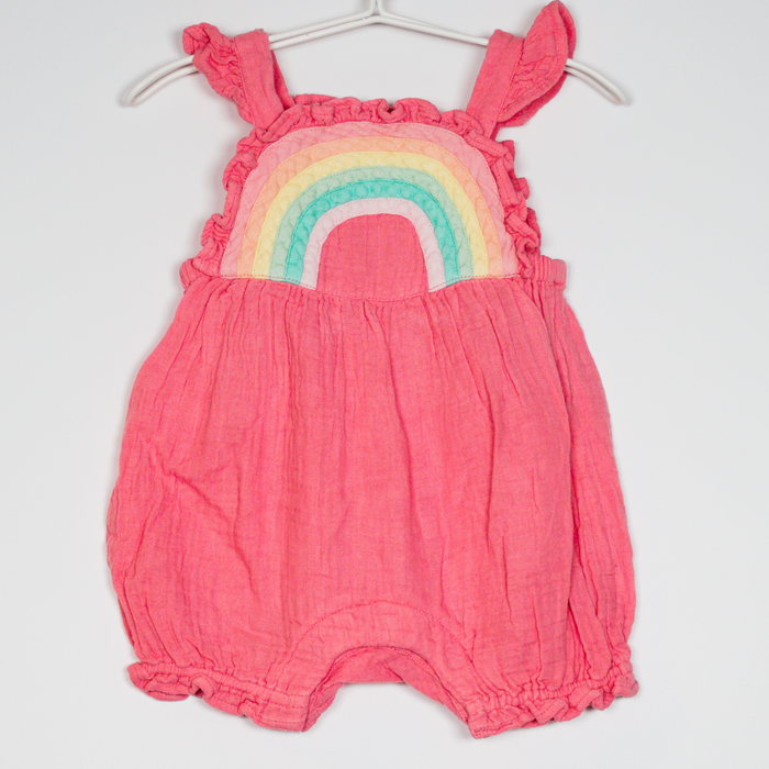 3-6M
Pastel Rainbow Romper