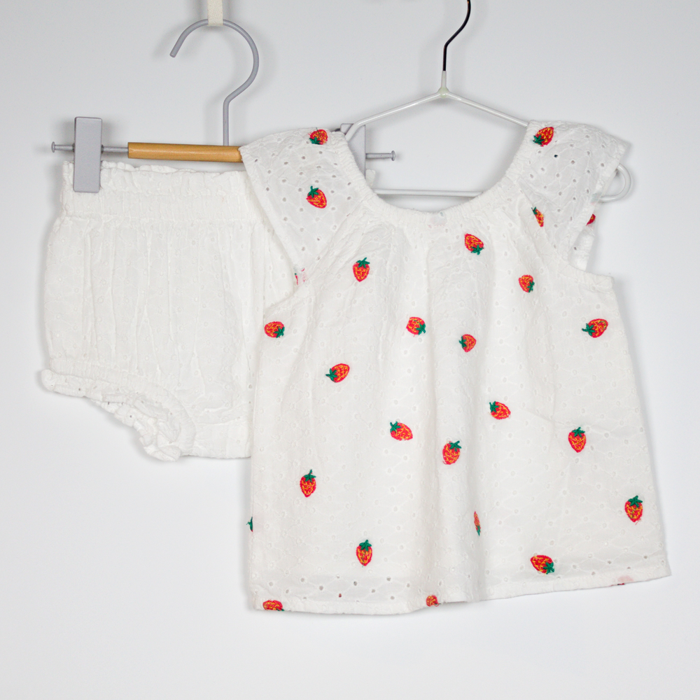 3-6M
Strawberry Set