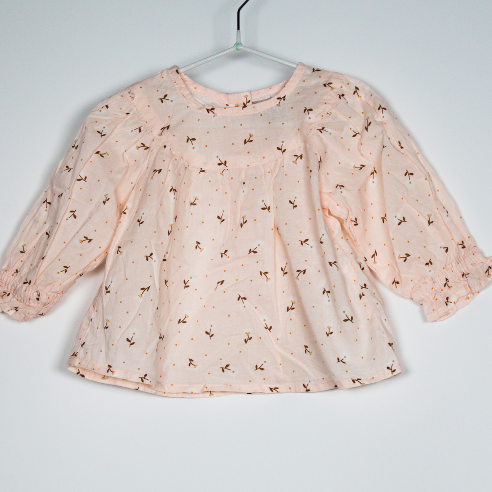 3-6M
Pink Cotton Top