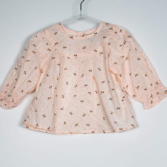 3-6M
Pink Cotton Top