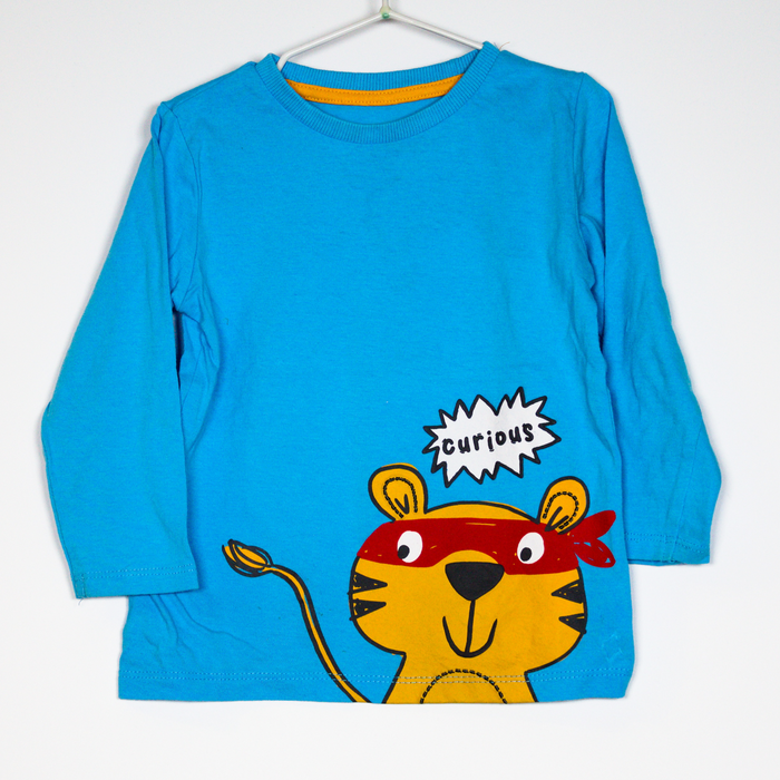 12-18M
Blue & Peach Tops