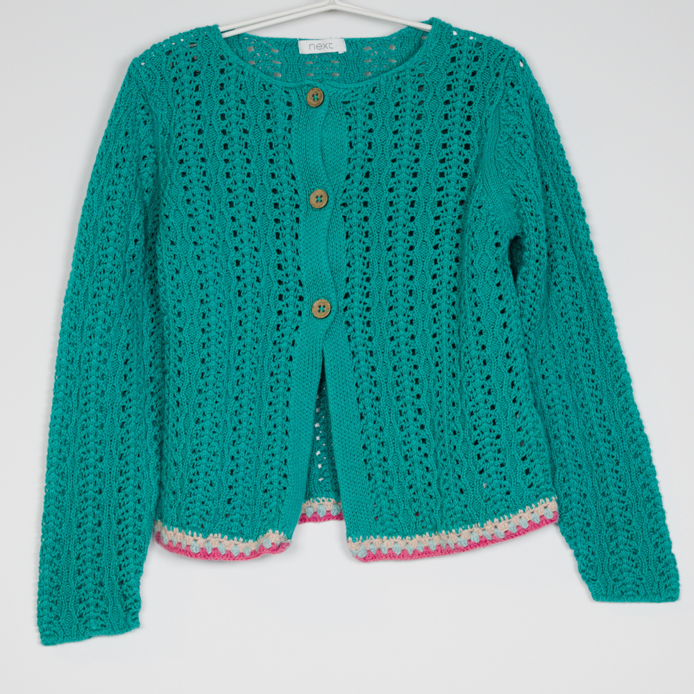 4-5Y
Crochet Cardigan