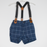 9-12M
Suspender Shorts