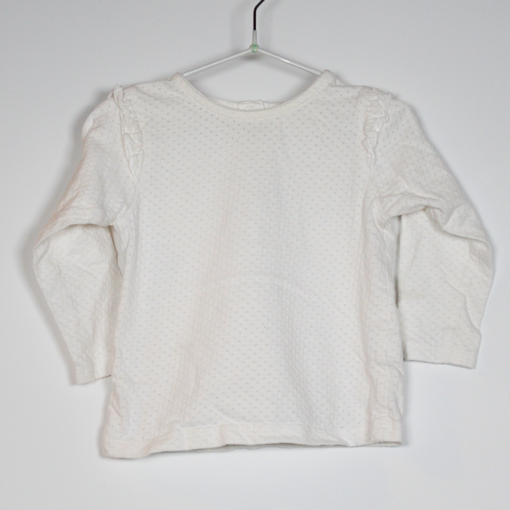 3-6M
Pierced Long Sleeve