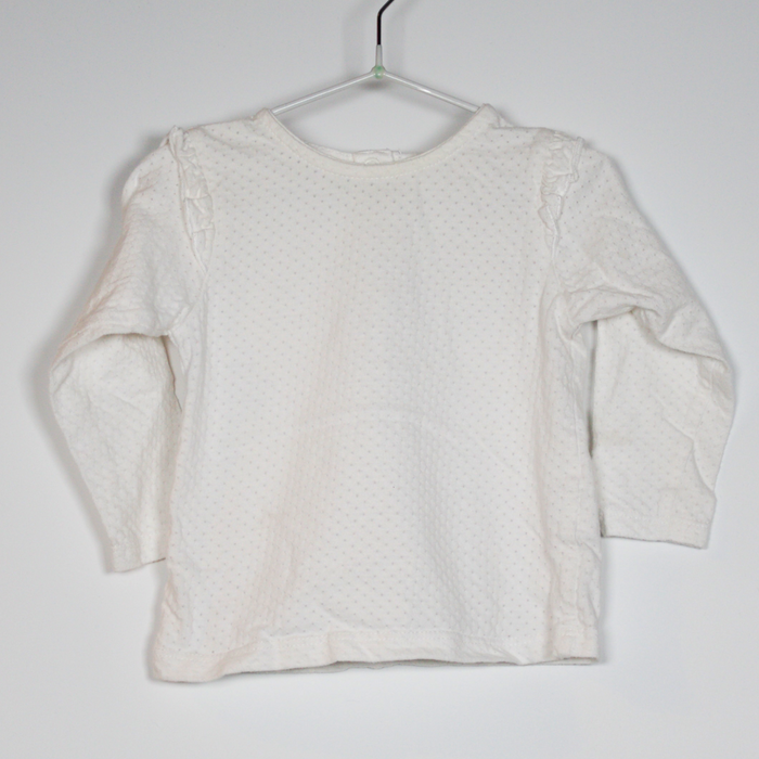 3-6M
Pierced Long Sleeve