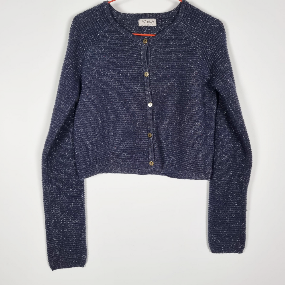 11Y
Navy Glitter Cardi