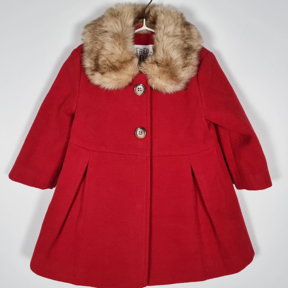 9-12M
Red Coat