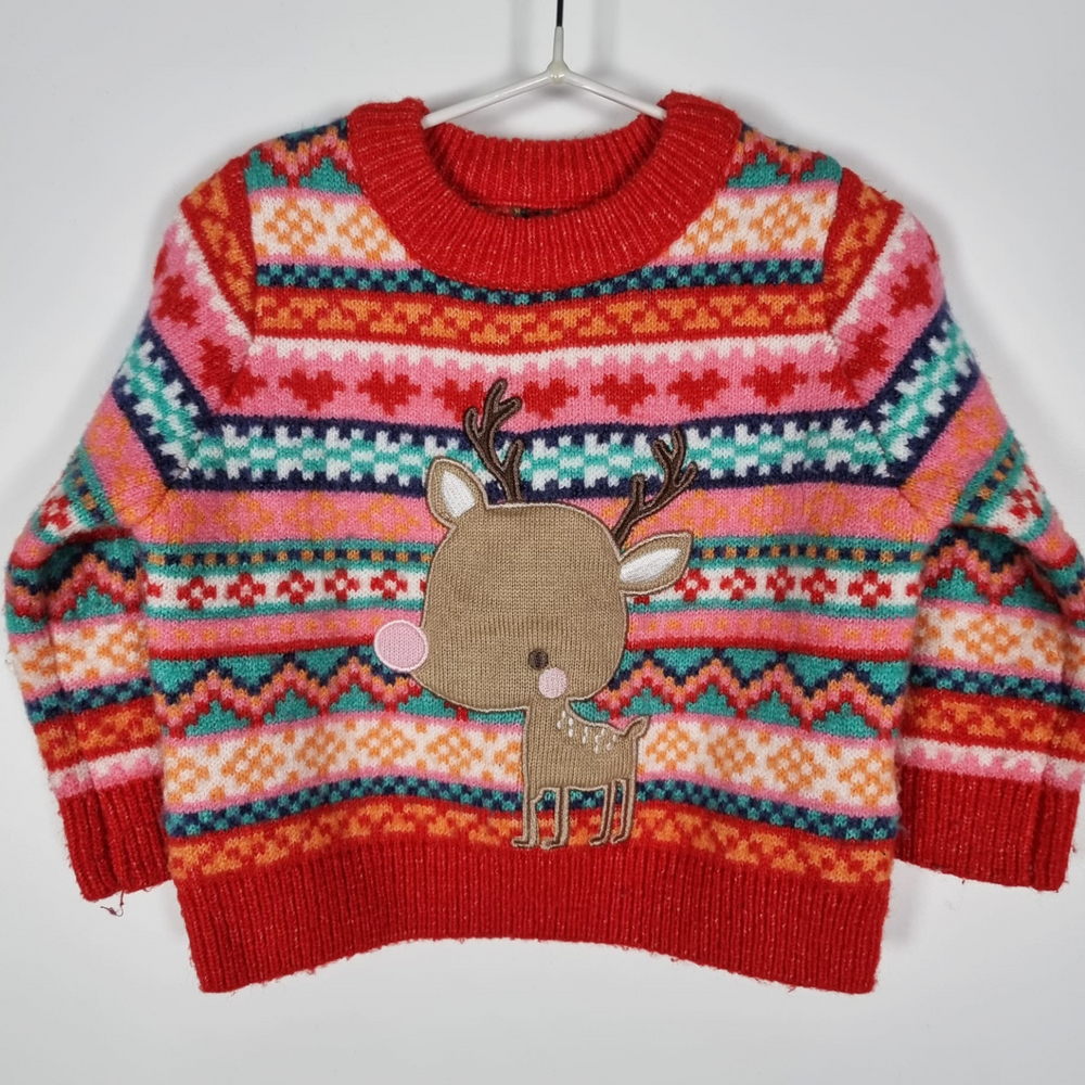 6-9M
Sweet Rudolph Jumper