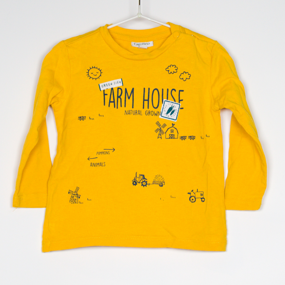 9-12M
Farm House Top