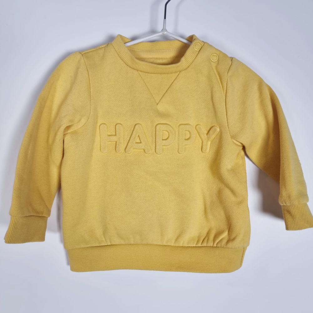 3-6M
Happy Sweater