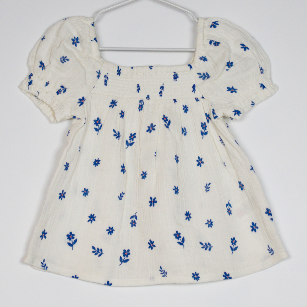 3-6M
Cream Cotton Top