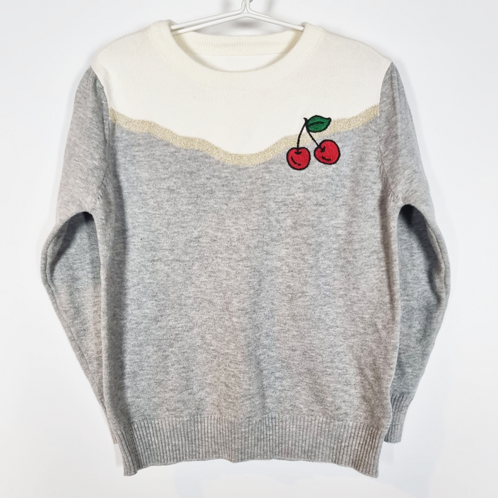 6-7Y
Cherry Sweater