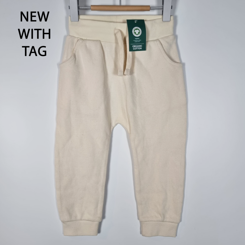 18-24M
Cream Waffle Pants