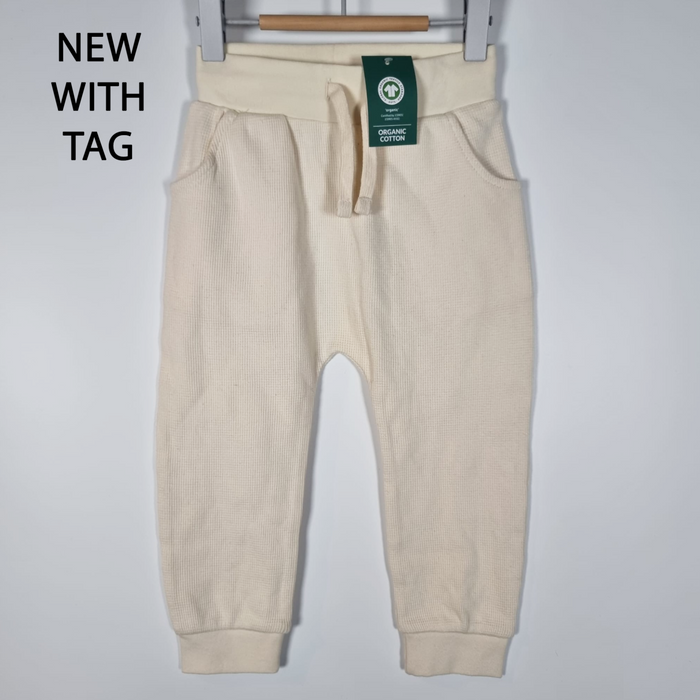 18-24M
Cream Waffle Pants