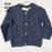 2-6M
Navy Cardigan