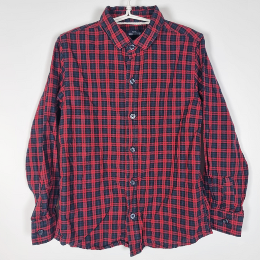 5-6Y
Navy/Red Shirt