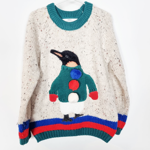 2-3Y
Pom Pom Penguin Jumper