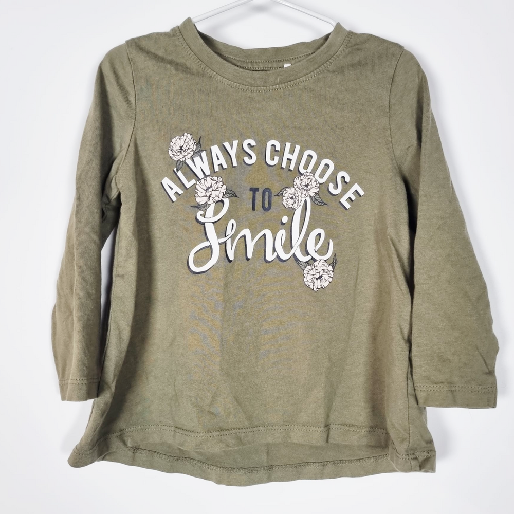12-18M
Smile Long Sleeve