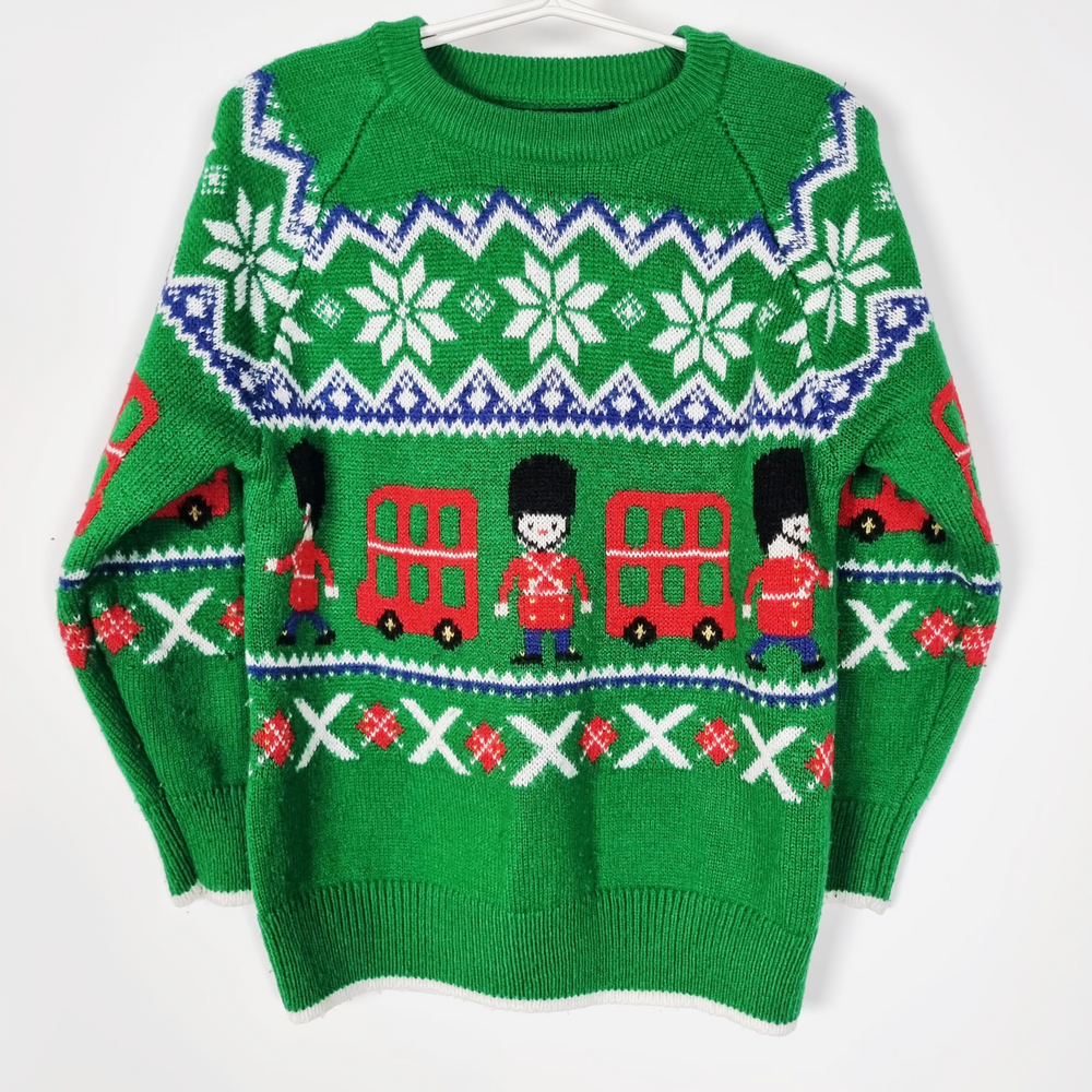 3-4Y
Red Bus Xmas Jumper