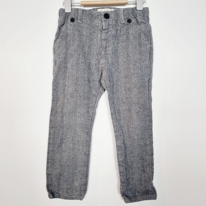 2-3Y
Herringbone Trousers
