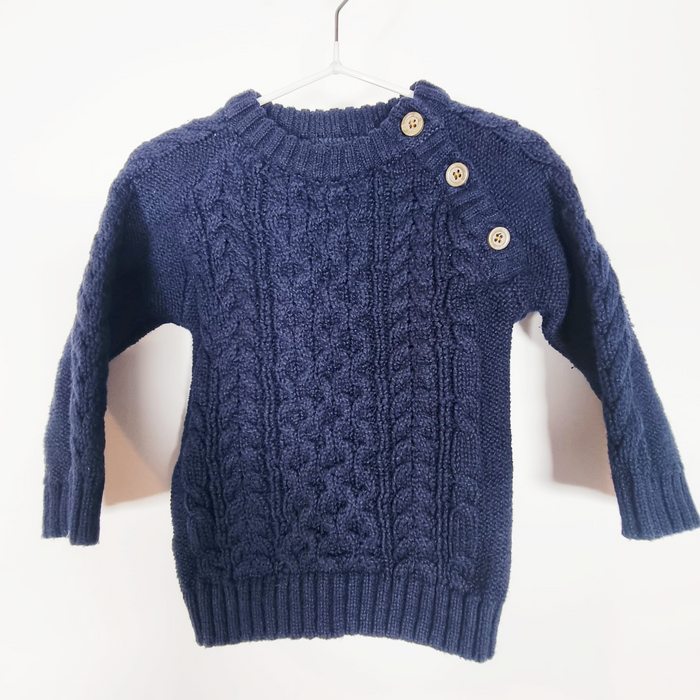 6-9M
Navy Sweater