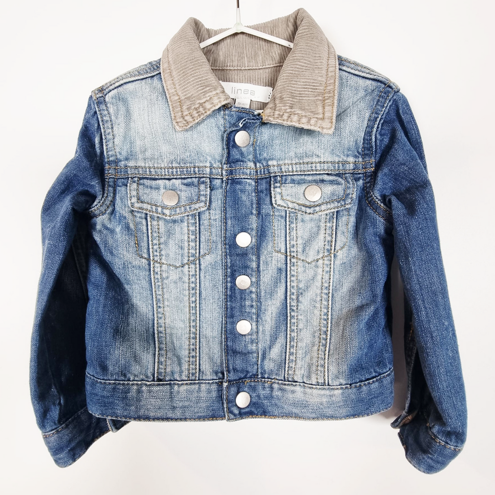 9-12M
Denim & Cord Jacket