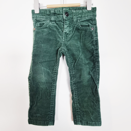 12-24M
Green Corduroys