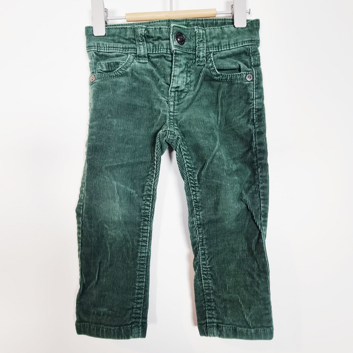 12-24M
Green Corduroys