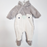 1-3M
Fleece Penguin Pramsuit
