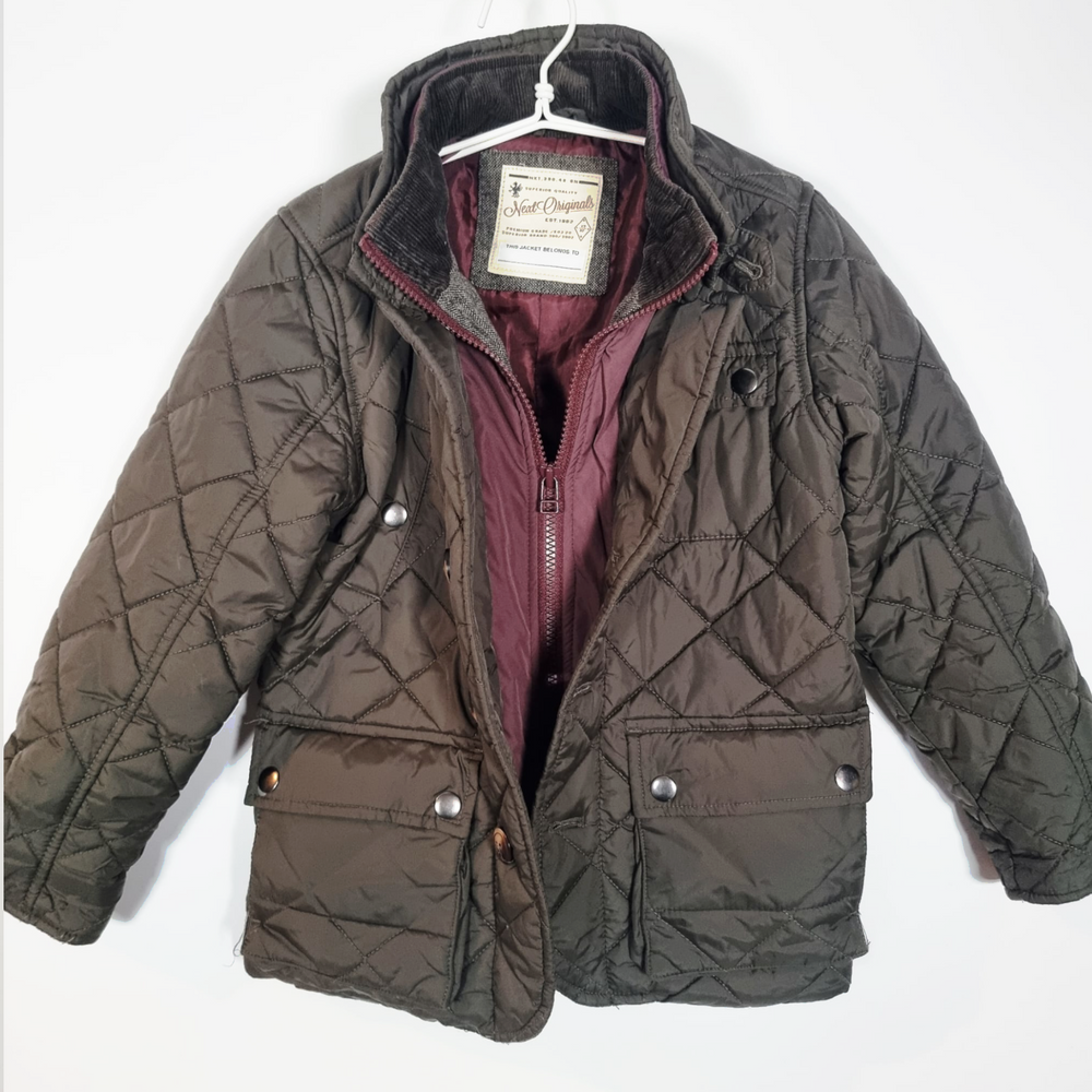 6Y
Green & Burgundy Jacket