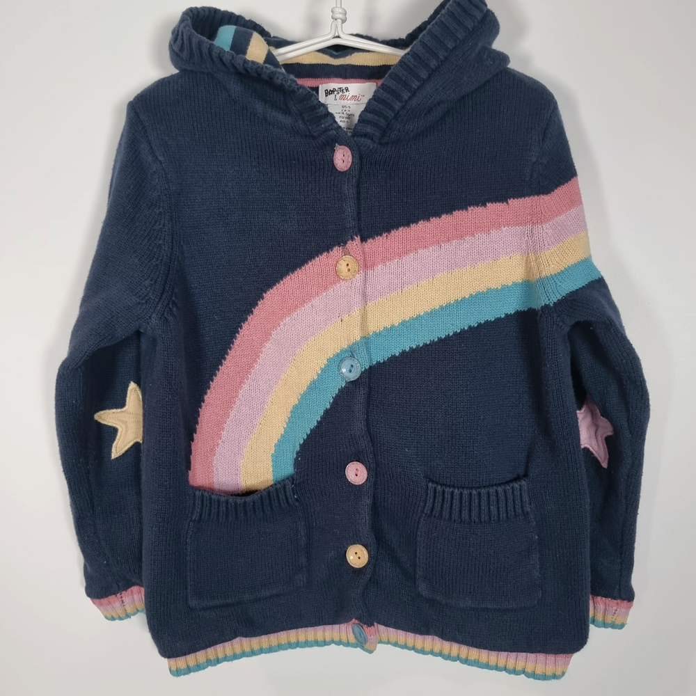 4-5Y
Rainbow Cardigan