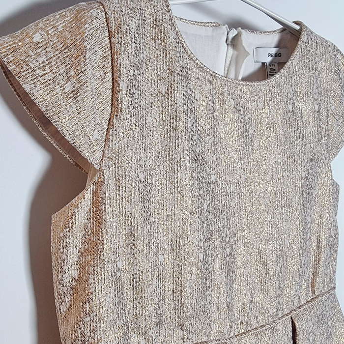 6-7Y
Gold Reiss Dress